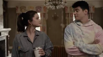 Jennifer Fisher Gold Hoops Earrings worn by Mabel Mora (Selena Gomez) as seen in Only Murders in the Building TV series outfits (S01E10)