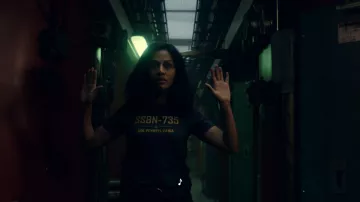SSBN-735 USS Pennsylvania Tee worn by Grace Mukherjee (Karen David) in Fear the Walking Dead TV show (S07E02)