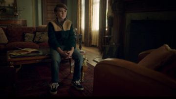 Vans sneakers in black worn by Bode Locke (Jackson Robert Scott) as seen in Locke & Key TV show outfits (Season 2 Episode 4)
