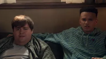 Champion Tiger Hoodie Sweatshirt worn by Scot Cavendish (Petrice Jones) as seen in Locke & Key TV series (S02E02)