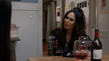 Stella McCartney floral printed jumpsuit worn by Valeria / Butter Pecan (Nadine Velazquez) as seen in Queens TV series wardrobe (S01E02)
