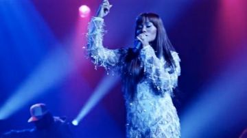 Pretty Little Thing Rose Gold Tassel Sequin Plunge Jumpsuit worn by Brianna (Eve) as seen in Queens TV series outfits (Season 1 Episode 2)