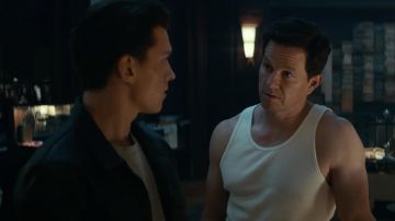 White Tank Top worn by Victor Sullivan (Mark Wahlberg) as seen in Uncharted Movie wardrobe