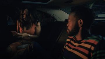 A.L.C. Cherrie Bodycon Dress in orange worn by Destiny Mathis (Yasha Jackson) as seen in Love Life (S02E03)