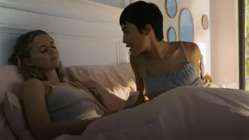Are You Am I Zya Bandeau in grey worn by Margot (Brianne Tju) as seen in I Know What You Did Last Summer (S01E06)