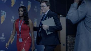 Alexander Wang Zip-Detailed Stretch-Knit Dress in red worn by Ryan Wilder (Javicia Leslie) as seen in Batwoman TV show outfits (S03E04)