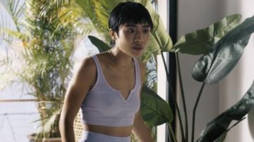 TNA Mini Thermal Tank worn by Margot (Brianne Tju) as seen in I Know What You Did Last Summer TV series wardrobe (S01E07)