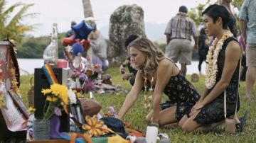 Reformation Marlowe Floral Dress worn by Lennon (Madison Iseman) as seen in I Know What You Did Last Summer TV show outfits (S01E07)