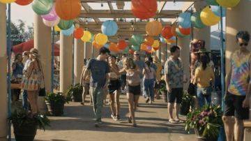 Billabong Lite Hearted Denim Short in brown worn by Lennon (Madison Iseman) as seen in I Know What You Did Last Summer TV series outfits (S01E07)