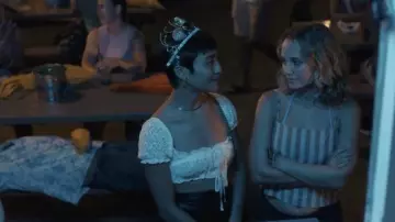 Billabong Striped tank top worn by Lennon (Madison Iseman) as seen in I Know What You Did Last Summer TV series outfits (Season 1 Episode 7)