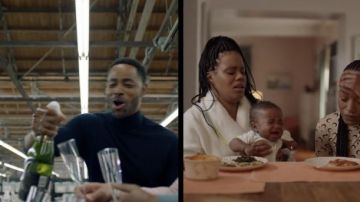Marone Serre Crescent Moon Motif Long-Sleeve Top worn by Kira (Keke Palmer) as seen in Insecure TV series wardrobe (Season 5 Episode 3)