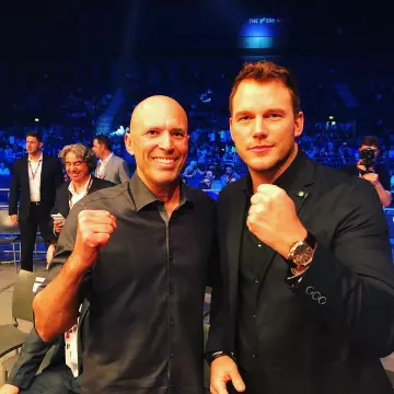 La montre Panerai portée par Chris Pratt sur son compte Instagram