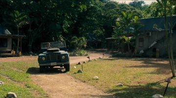 Land Rover Series III driven by James Bond 007 (Daniel Craig) in Jamaica as seen in No Time to Die