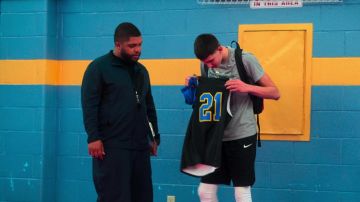 Nike Black Shorts worn by Nick Mendez (Jason Rivera) as seen in Swagger TV series outfits (S01E05)