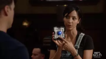 [BLANKNYC] Denim Overall worn by Zari Tomaz (Tala Ashe) as seen in DC's Legends of Tomorrow TV show wardrobe (S07E05)