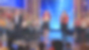 Les sneakers pailletées portées par Nagui dans N'oubliez pas les paroles ! du 3 juin 2019