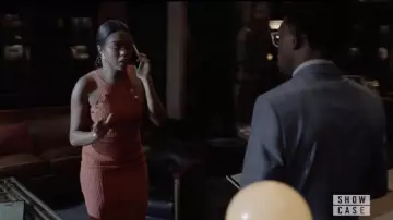 Guess Esmeray Sweater Dress in Rogue worn by Ryan Wilder (Javicia Leslie) as seen in Batwoman TV series outfits (S03E05)