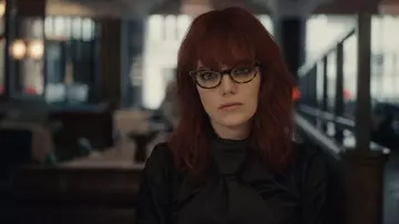 Tom Davies Eyeglasses worn by Estella / Cruella (Emma Stone) as seen in Cruella movie outfits