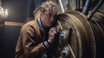 Trojan Records Bomber jacket worn by Ludwig Dieter (Matthias Schweighöfer) as seen in Army of Thieves movie outfits