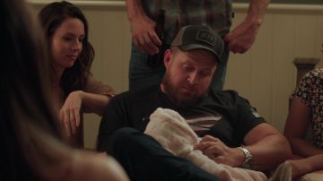 Nine Twelve United 9.12 Patch Hat Cap worn by Sonny Quinn (A. J. Buckley) as seen in SEAL Team TV show outfits (S05E07)