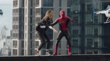 Converse Hi Top Sneakers worn by MJ (Zendaya) as seen in Spider-Man: No Way Home movie outfits