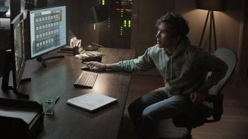 Tie and Dye Hoodie worn by Theo (Dylan Arnold) as seen in You TV show wardrobe (Season 3 Episode 8)