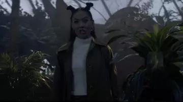 Scotch & Soda Long Throw On Reversible Coat worn by Mary Hamilton (Nicole Kang) as seen in Batwoman TV series outfits (Season 3 Episode 6)