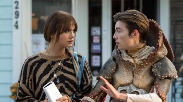 Animal Print Sweater worn by Kinsey Locke (Emilia Jones) in Locke & Key TV series wardrobe (Season 2 Episode 1)