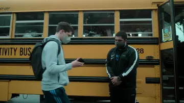 Nike black track suit worn by Isaac 'Ike' Edwards (O'Shea Jackson Jr.) as seen in Swagger TV show wardrobe (Season 1 Episode 7)