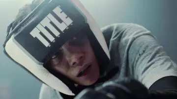 Title Boxing Headgear worn by Jackie Justice (Halle Berry) as seen in Bruised movie
