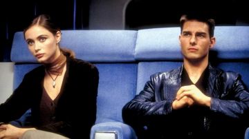 Blazer de cuero usado por Ethan Hunt (Tom Cruise) en el vestuario de la película Mission: Impossible