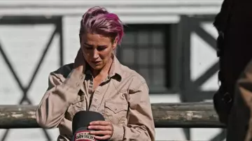 Cactus Ropes Hat Cap worn by Teeter (Jennifer Landon) as seen in Yellowstone TV show wardrobe (S04E07)