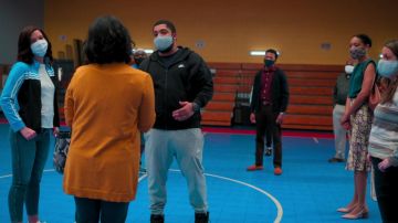 Nike Zip Black Hoodie worn by Isaac 'Ike' Edwards (O'Shea Jackson Jr.) as seen in Swagger TV show (S01E08)