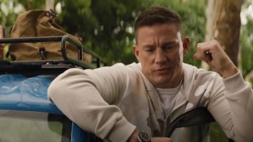 Round Watch worn by Channing Tatum as seen in The Lost City movie outfits