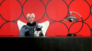 The desk lamp Mariano Fortuny of Jacobim Mugatu (Will Ferrel) the film in Zoolander