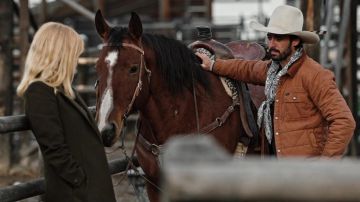 Brixton Cass Jacket worn by Walker (Ryan Bingham) as seen in Yellowstone TV series clothes (Season 4 Episode 10)