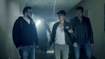 Filed Pants in Olive Green worn by Jo Fowler (Halle Berry) as seen in Moonfall