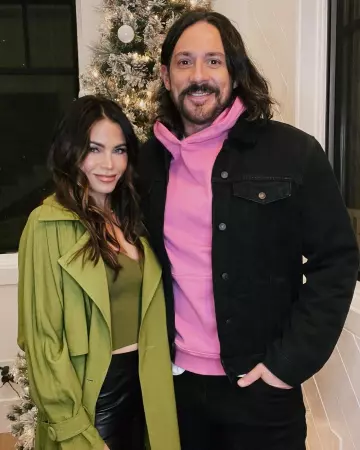 Le pantalon en cuir porté par Jenna Dewan sur son compte Instagram @jennadewan