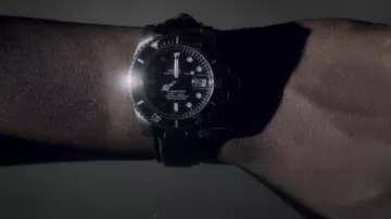 Rolex GMT-Master II Stainless Steel Watch Black Dial worn by Dan Turner (Mamoudou Athie) as seen in Archive 81 (S01E08)