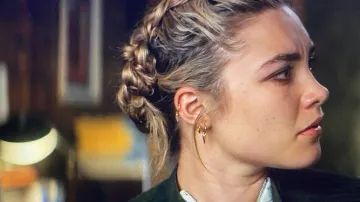 Missoma Earring set worn by Yelena Belova (Florence Pugh) in Black Widow movie outfits