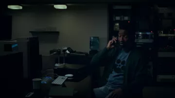 Cinema Reel T-Shirt worn by Dan Turner (Mamoudou Athie) in Archive 81 Wardrobe (Season 1 Episode 1)