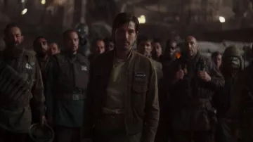 Brown Jacket worn by Cassian Andor (Diego Luna) in Rogue One: A Star Wars Story movie outfits