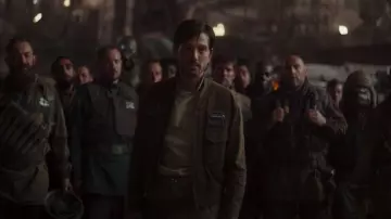 Brown Jacket worn by Cassian Andor (Diego Luna) in Rogue One: A Star Wars Story movie outfits