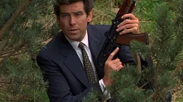 Navy Blue Suit worn by James Bond / 007 (Pierce Brosnan) as seen in GoldenEye movie wardrobe