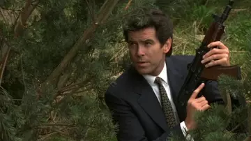 Navy Blue Suit worn by James Bond / 007 (Pierce Brosnan) as seen in GoldenEye movie wardrobe