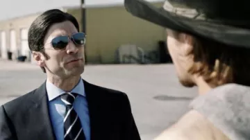 Maui Jim Cliff House sunglasses worn by Jamie Dutton (Wes Bentley) in the TV series Yellowstone (Season 1 Episode 5)