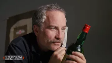 J&B Blended Scotch Whiskey de Chris Lecce (Richard Dreyfuss) en la película Stakeout