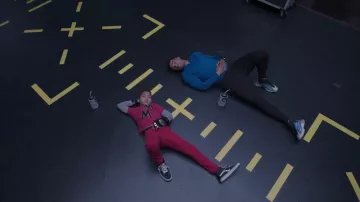 Vans SK8-Hi sneakers in black worn by Dion Warren (Ja'Siah Young) as seen in Raising Dion (S02E02)