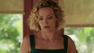 Sunburst Seed Necklace worn by Juliet Higgins (Perdita Weeks) in Magnum P.I. (S04E04)