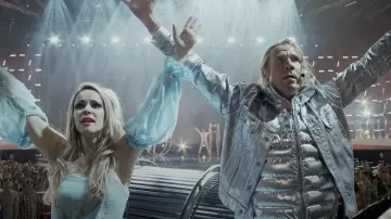 Silver Jacket worn by Lars Erickssong (Will Ferrell) in Eurovision Song Contest: The Story of Fire Saga movie wardrobe